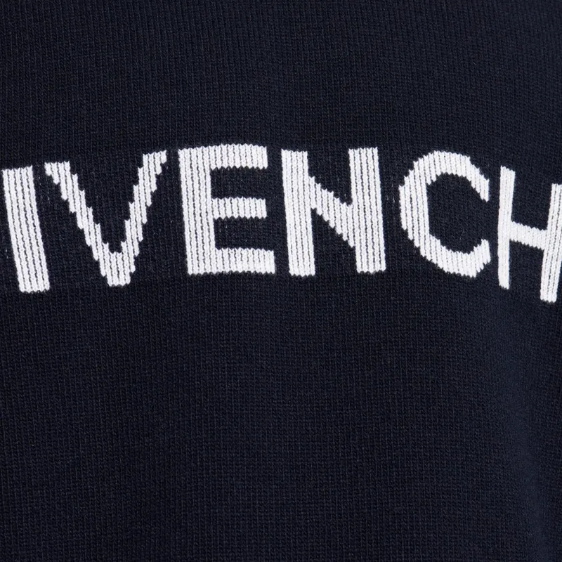 Givenchy Logo Intarsia Sweater-5