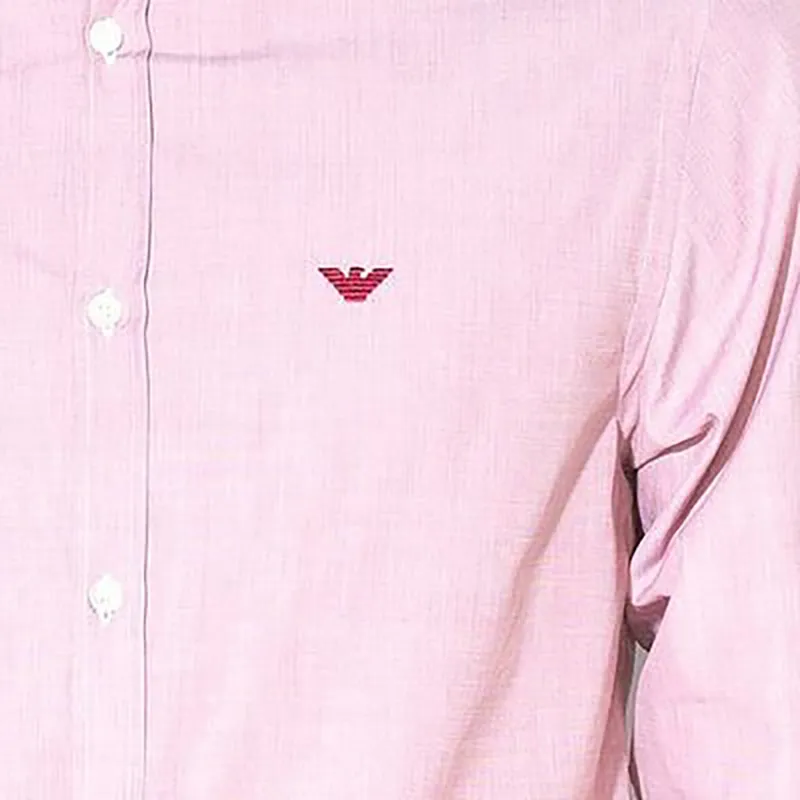 EMPORIO ARMANI Shirt Men's Pink-4