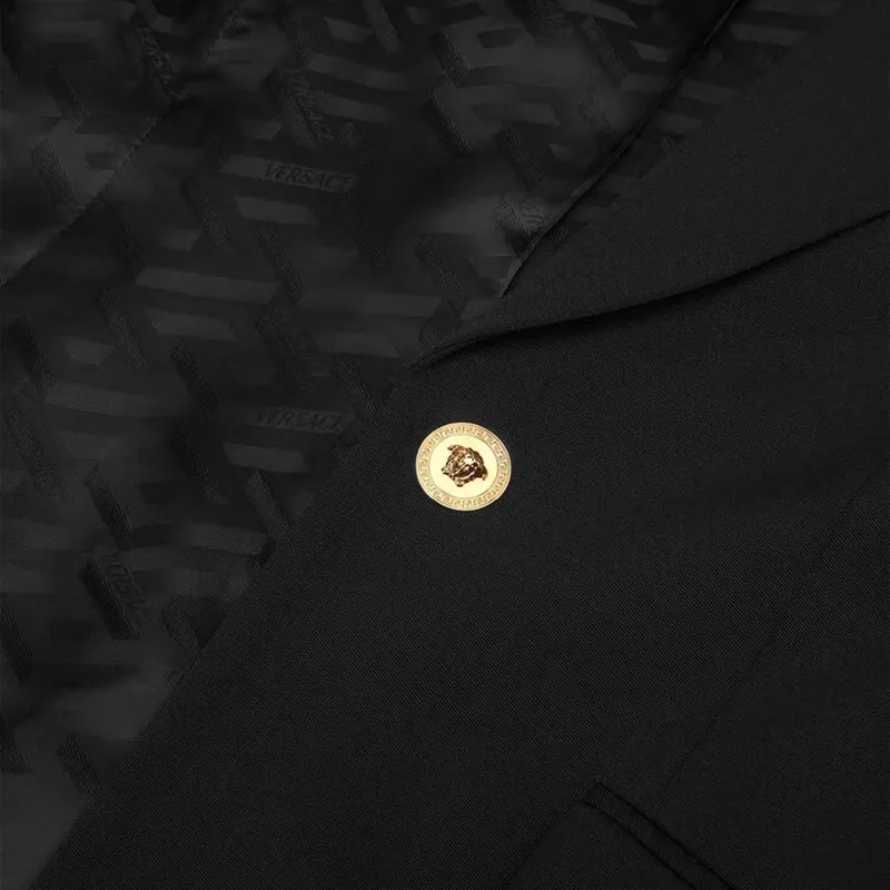 VERSACE Single Breasted Tailored Blazer-2