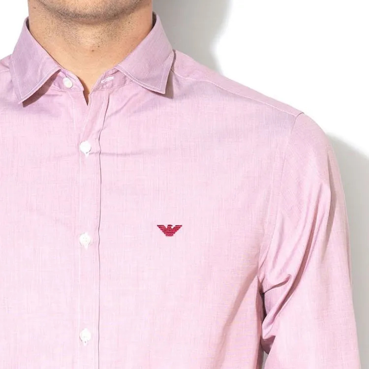 EMPORIO ARMANI Shirt Men's Pink-5