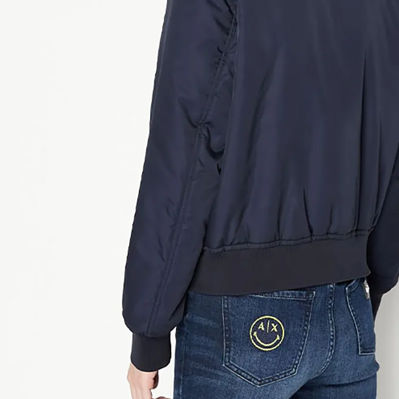 ARMANI EXCHANGEAE x SMILEYWORLD FW22 Jackets Coats Women's Dark Blue-5
