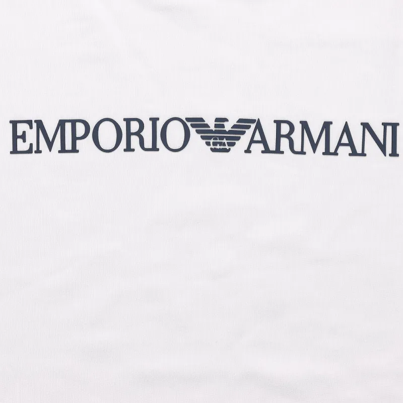 EMPORIO ARMANI Logo-print Crew-neck Sweatshirt-6