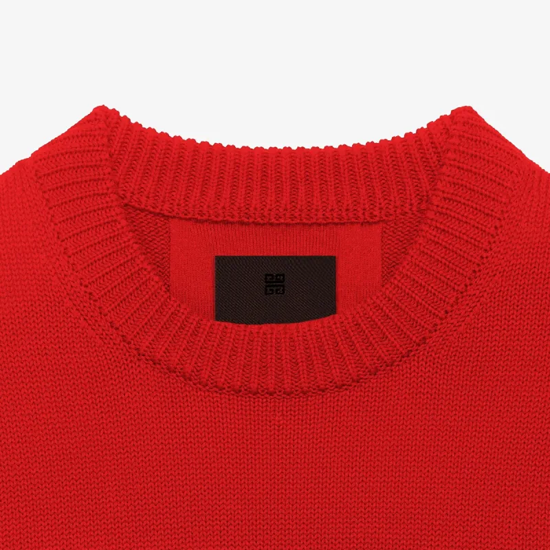 Givenchy College Embroidered Crewneck Sweater-2
