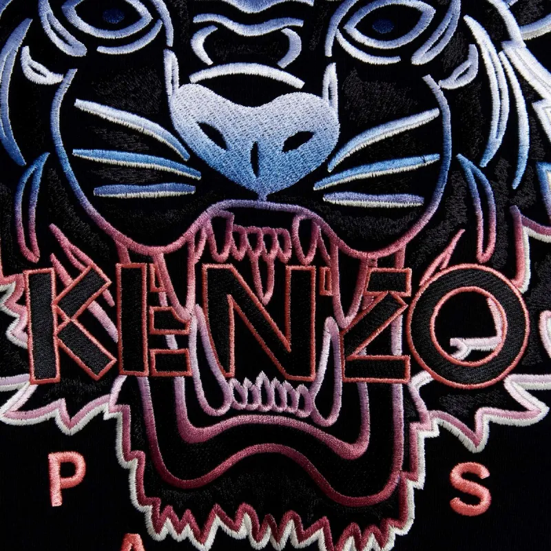 KENZO Classic Tiger Head SS22 Sweatshirt Men's Black-6