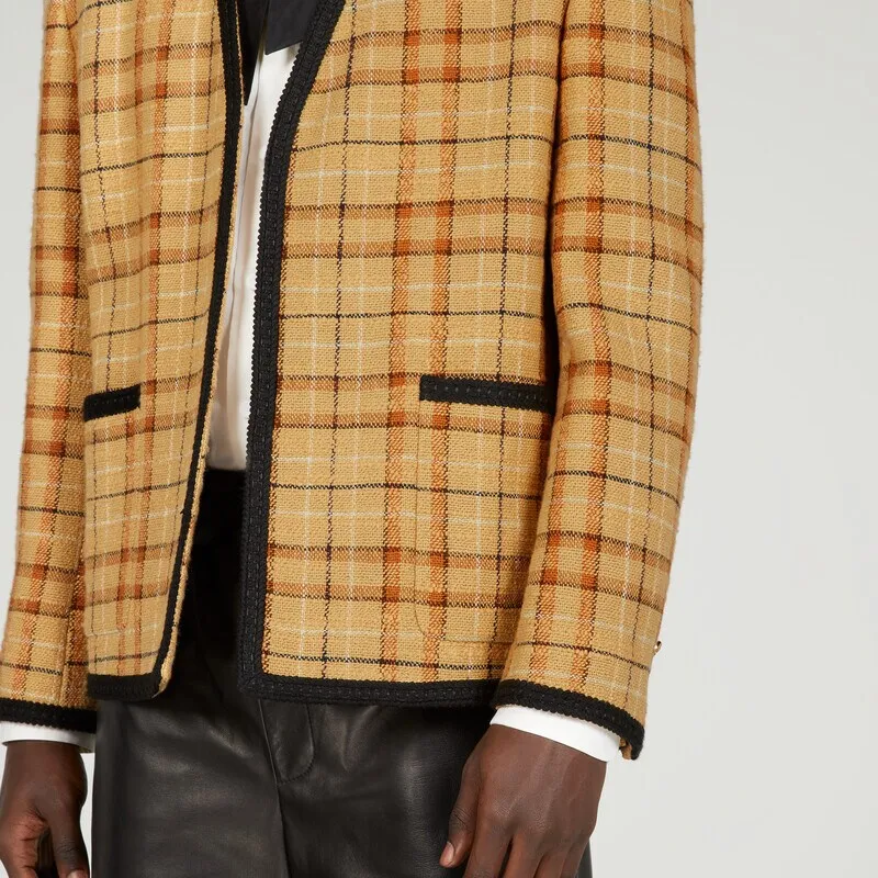 GUCCI SS23 Jackets Coats Men's Orange-4