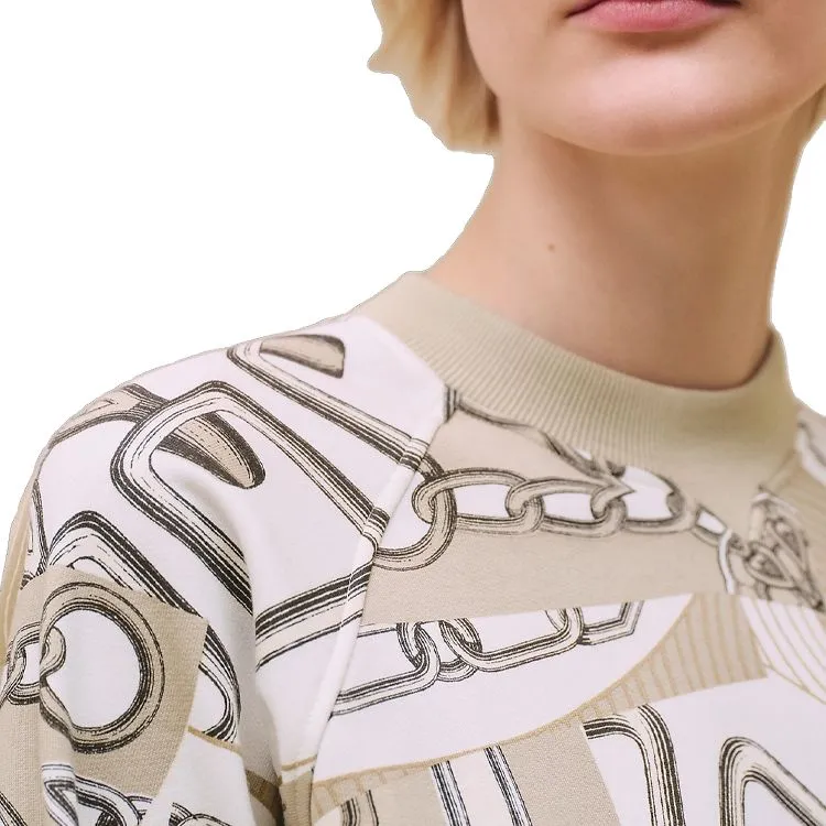 HERMES FW24 Sweatshirt Women's Clay Beige-2