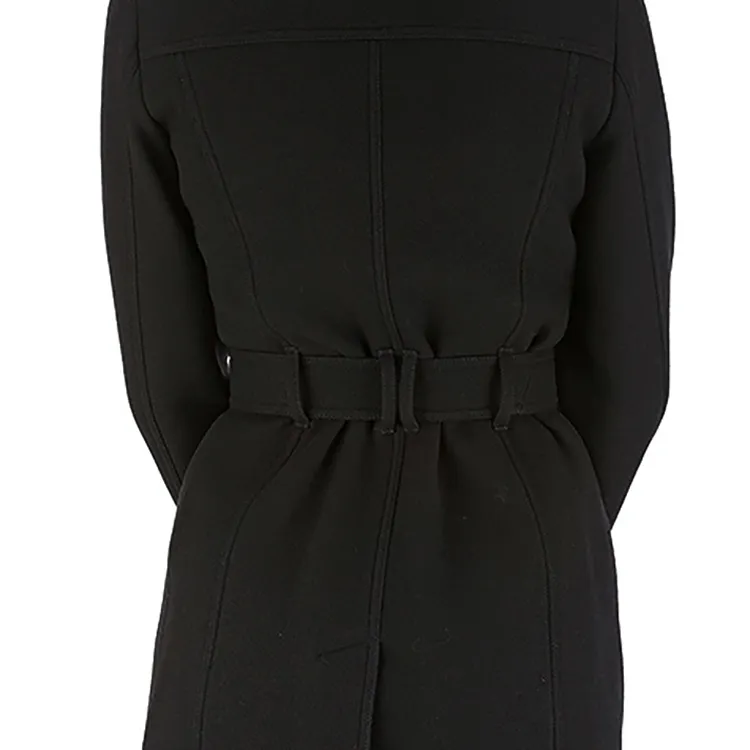 Burberry Velvet Jackets Women's Black-5