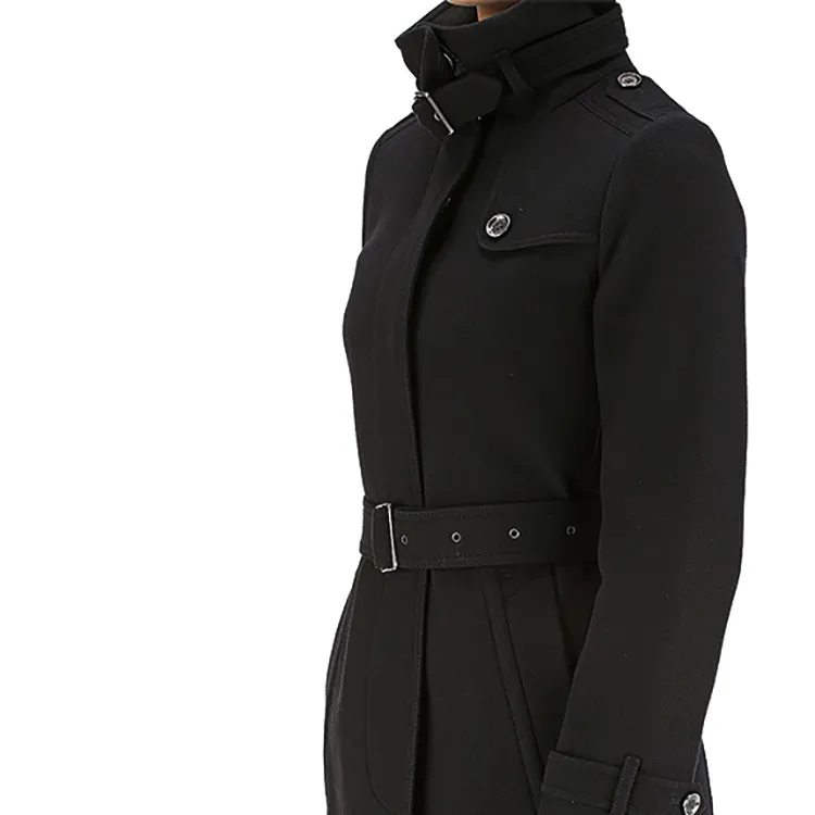 Burberry Velvet Jackets Women's Black-6