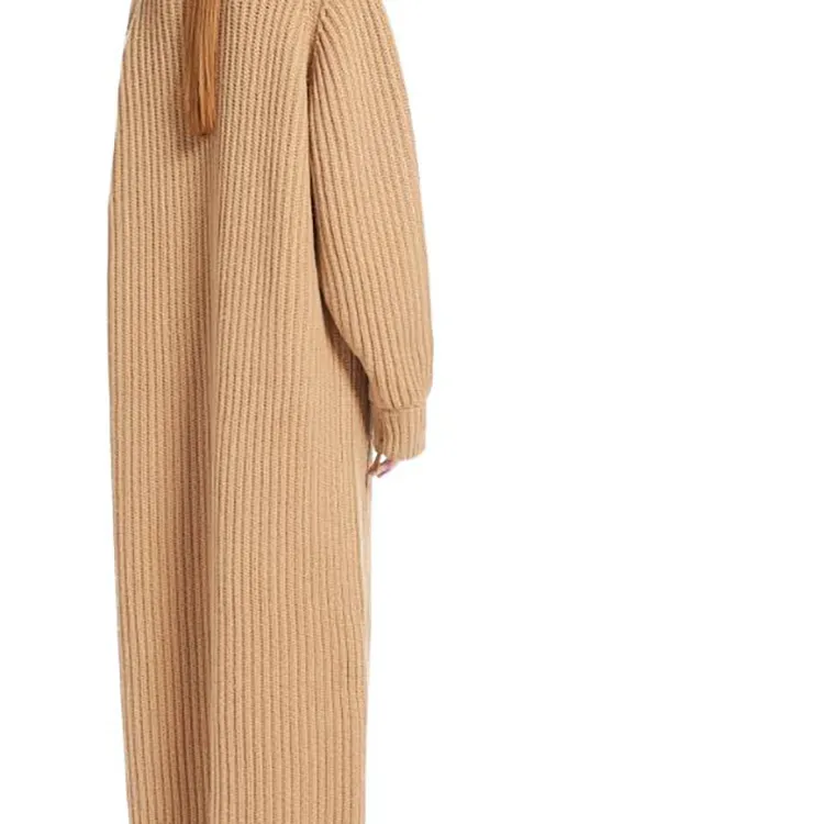 MaxMara Long Sleeved Dresses Women's Yellow-5