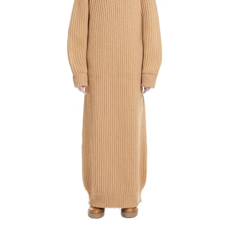 MaxMara Long Sleeved Dresses Women's Yellow-4