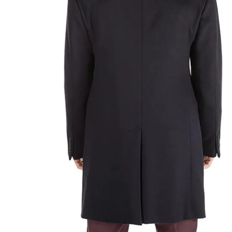 EMPORIO ARMANI SS23 Coats Men's Marine Blue-5