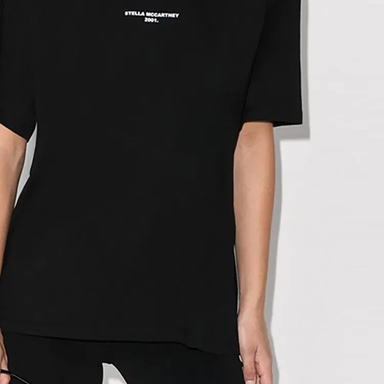 Stella McCartney Logo print Short sleeve T shirt-4
