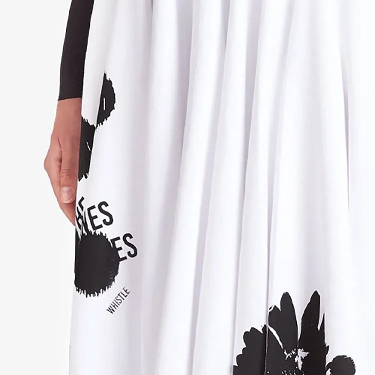 PRADA SS21 Long Skirt Women's White-2