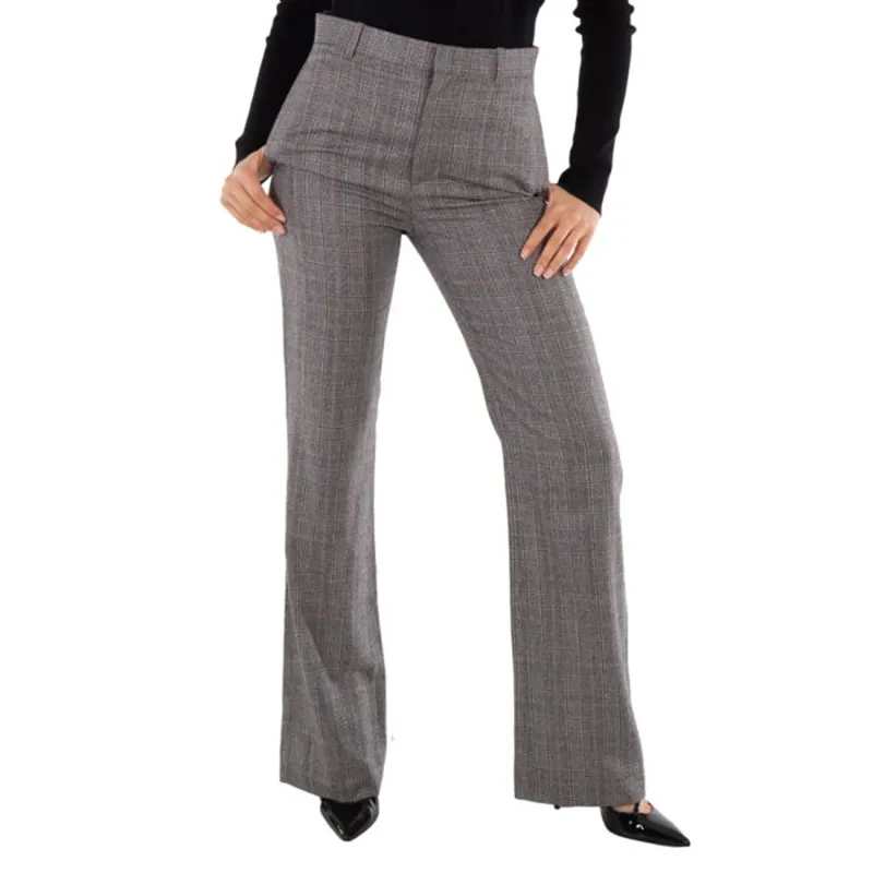 Balenciaga Casual Pants Women's Gray-3