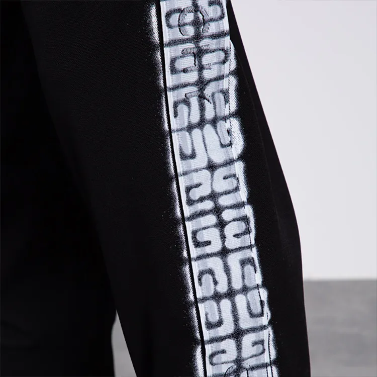Givenchy X Chito Slim Fit Jogger Pants With Tag Effect 'Black'-3