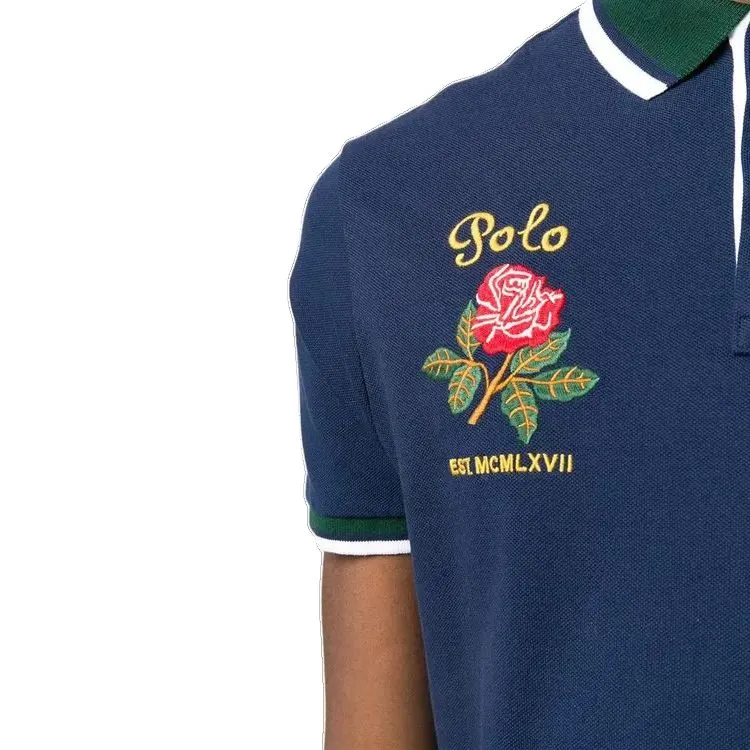 Polo Ralph Lauren Polo Shirt Men's Marine Blue-5