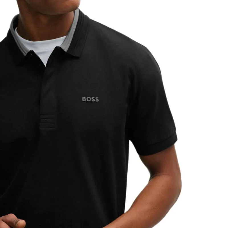 HUGO BOSS SS24 Polo Shirt Men's Black-5