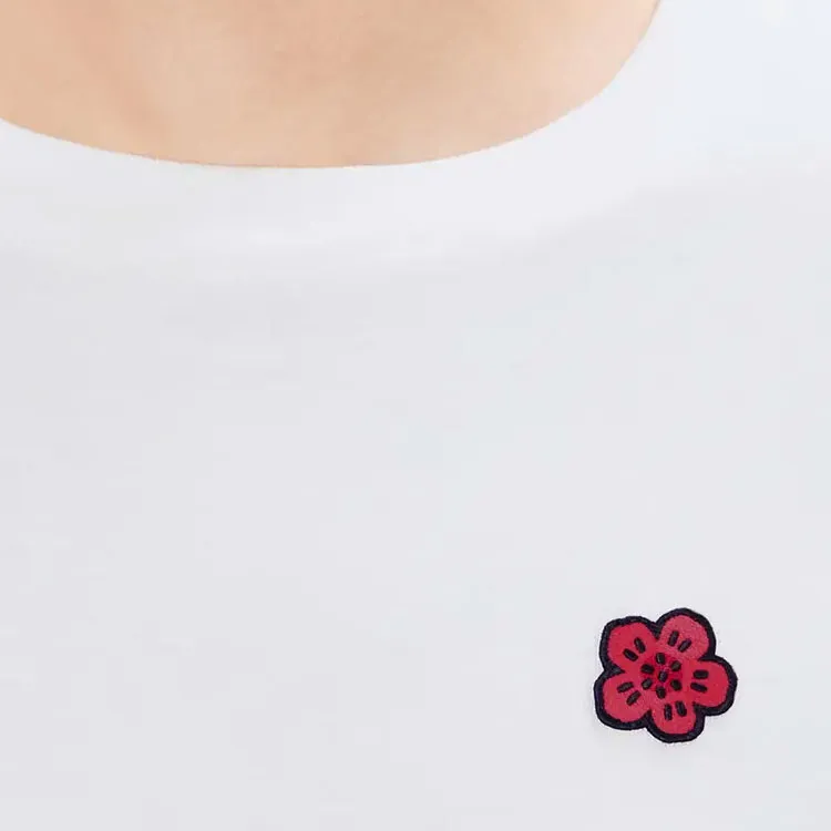 KENZO Boke Embroidered Long Sleeved T Shirt-6