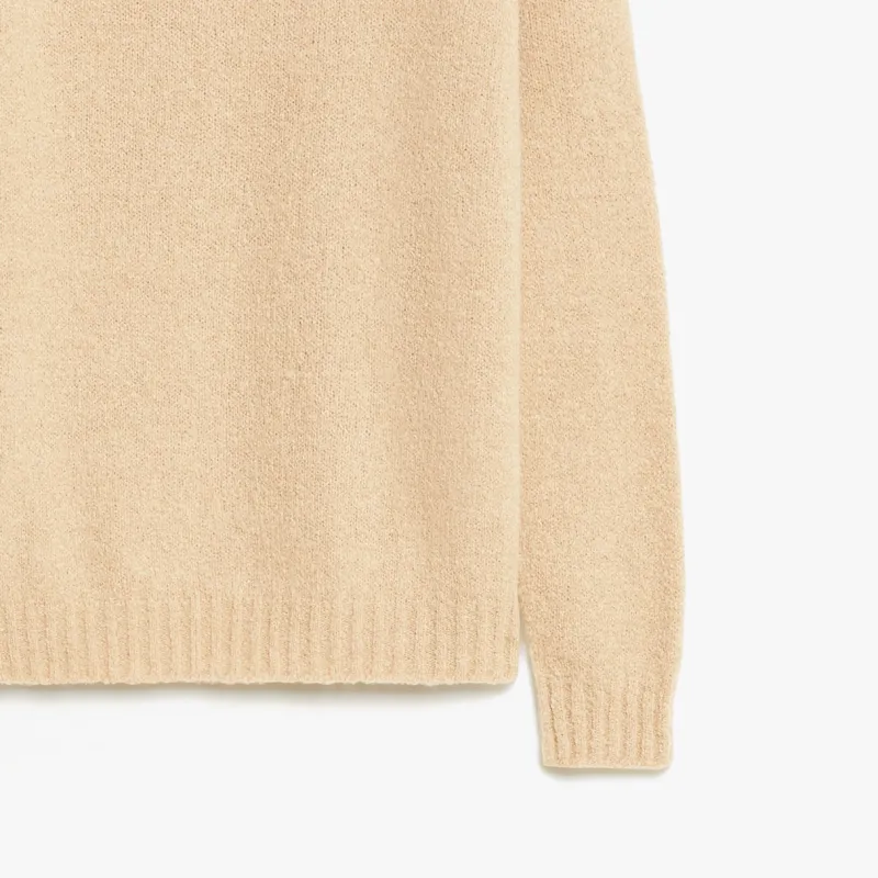 WEEKEND MaxMara Ghiacci Collection Alpaca And Cotton Sweater Sweater Women's Sand-5