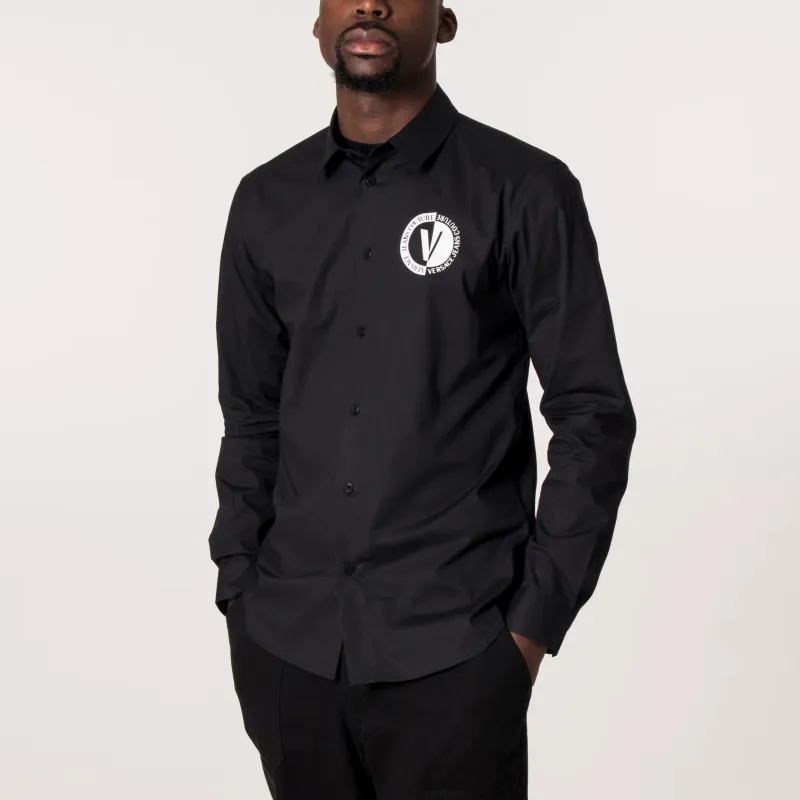 VERSACE JEANS COUTURE SS23 Shirt Men's Black-2