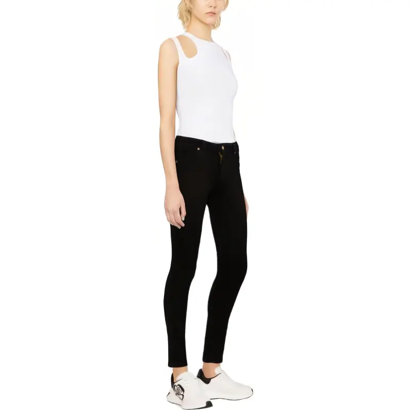 VERSACE JEANS COUTURE Jeans Women's Black-4