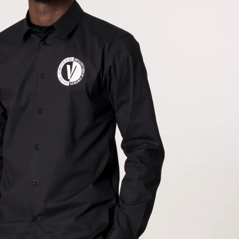 VERSACE JEANS COUTURE SS23 Shirt Men's Black-4