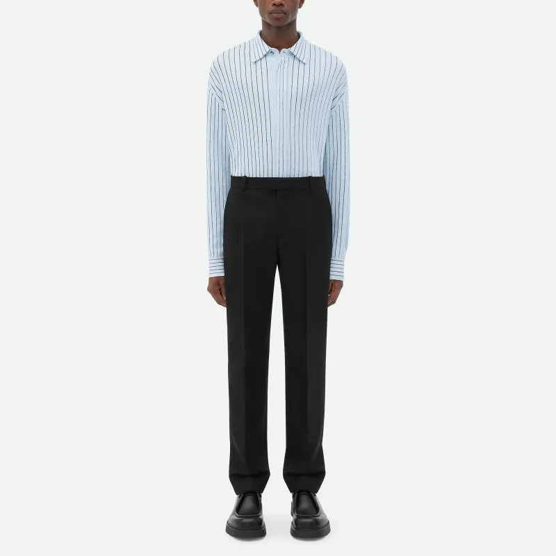 Bottega Veneta Slim Fit Tailored Trousers-4