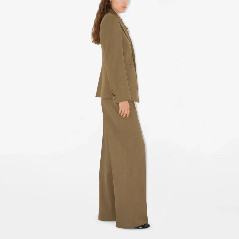 Burberry SS24 Business Suits Coats Women's Brown-3