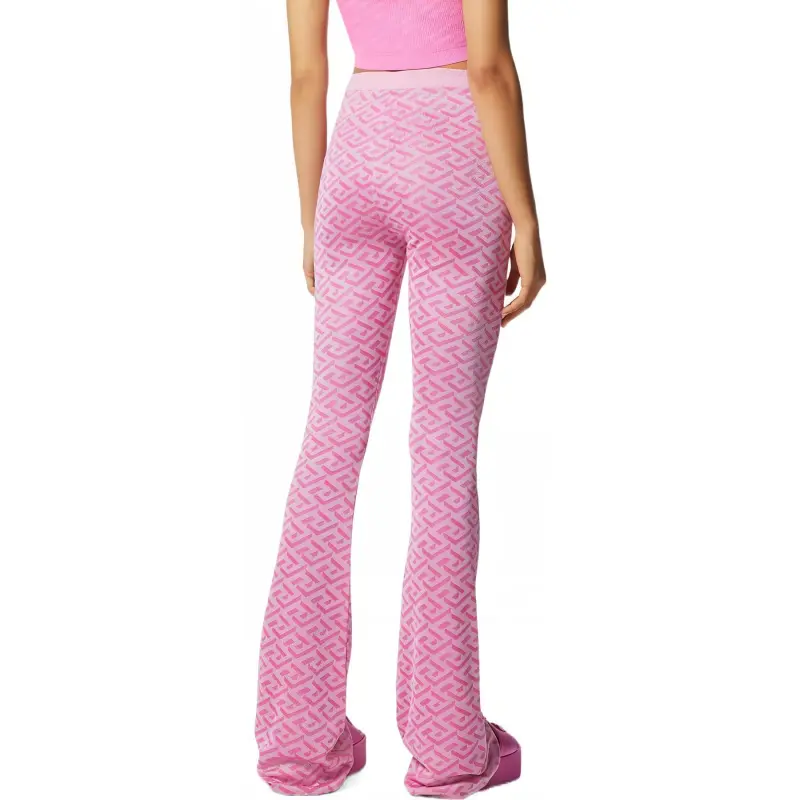 VERSACE La Greca Jacquard Pant 'Pink/Fuchsia'-3