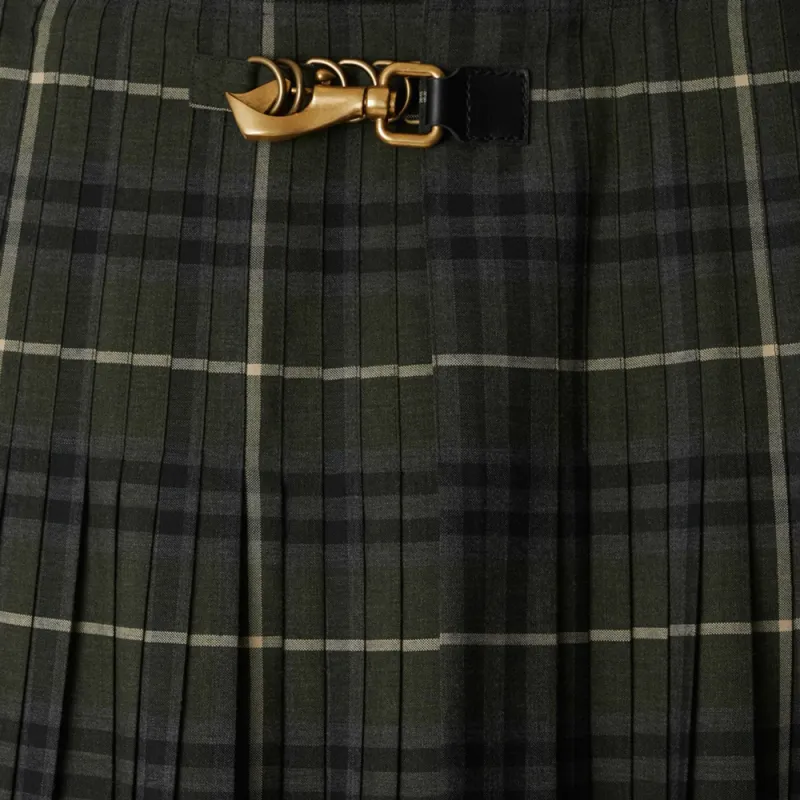 Burberry Cf Knitted Long Skirt 'Marsh'-5