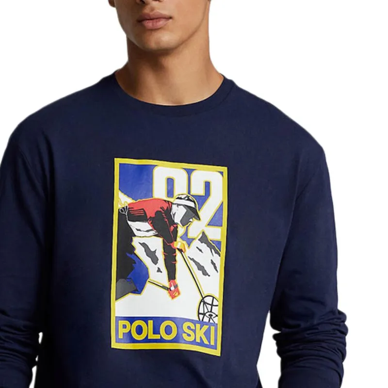 Polo Ralph Lauren T Shirt Men's Navy Blue-3