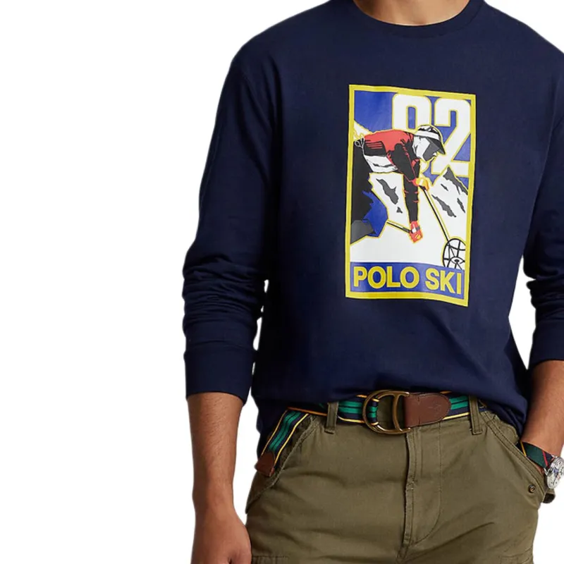 Polo Ralph Lauren T Shirt Men's Navy Blue-4