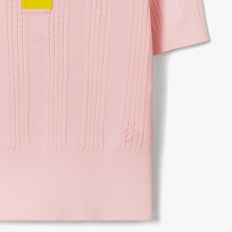 TORY BURCH Polo Shirt Women's Pink-4