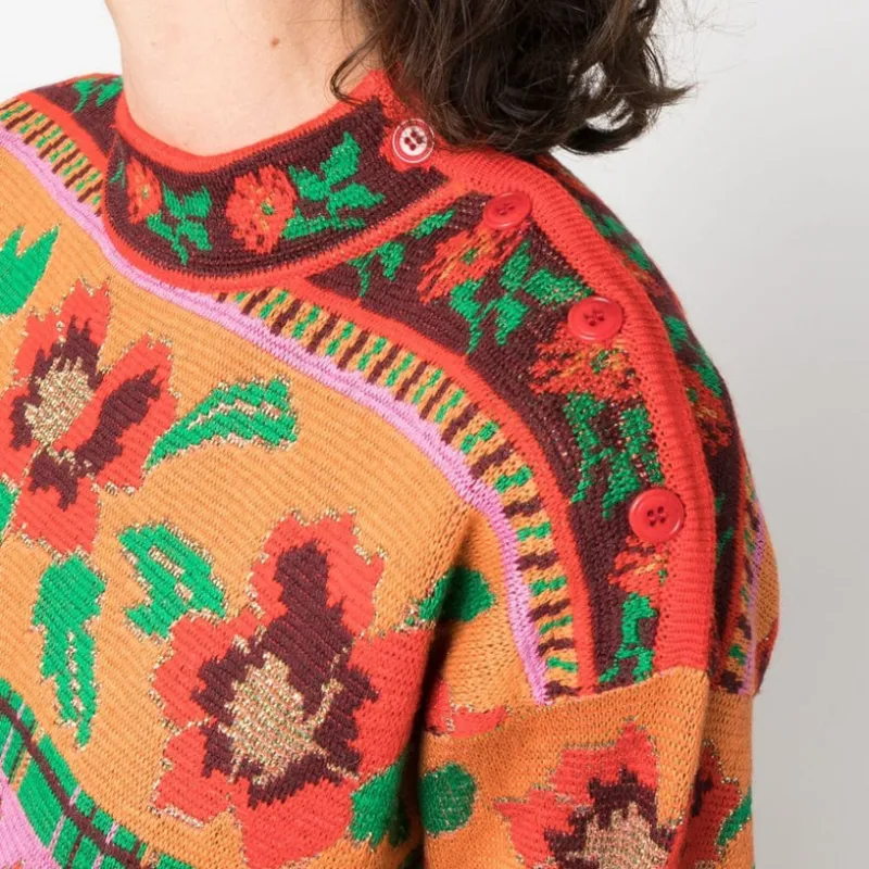 KENZO Intarsia knit Wool blend Jumper-5