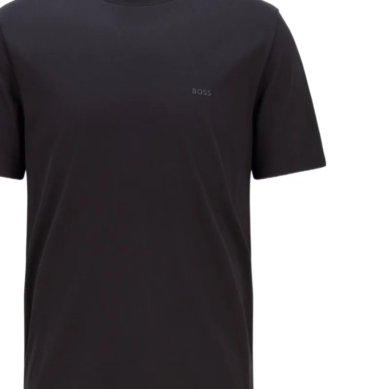 HUGO BOSS Logo print T shirt-4