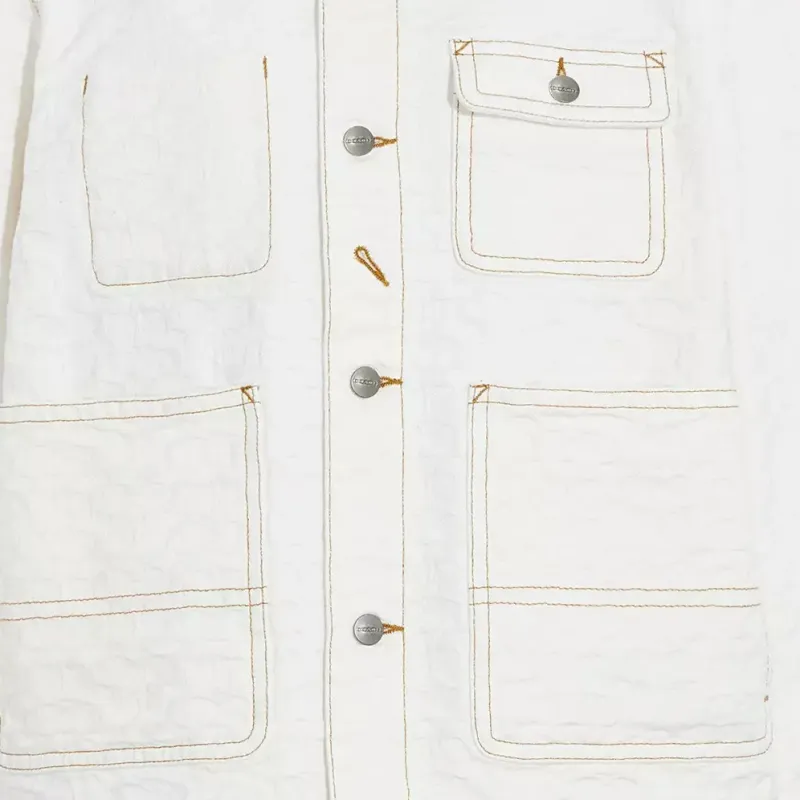 COACH Jackets Men White-5