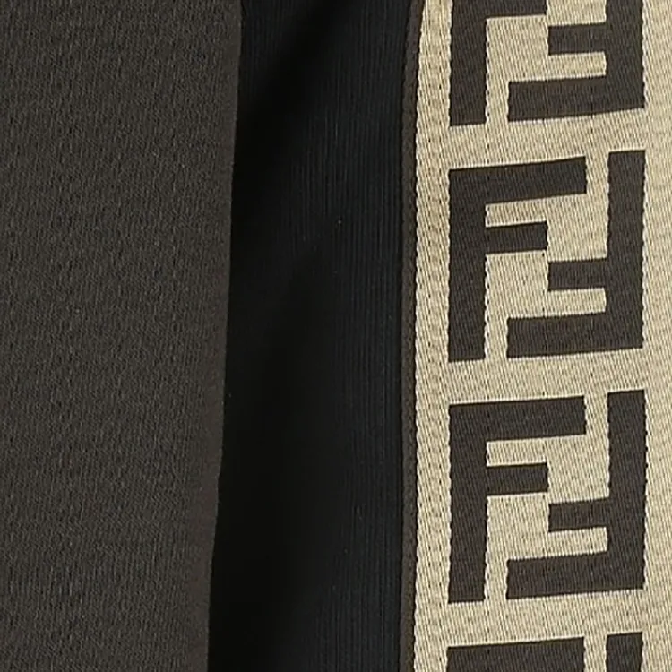 FENDI Sweatshirts Men Brown-5