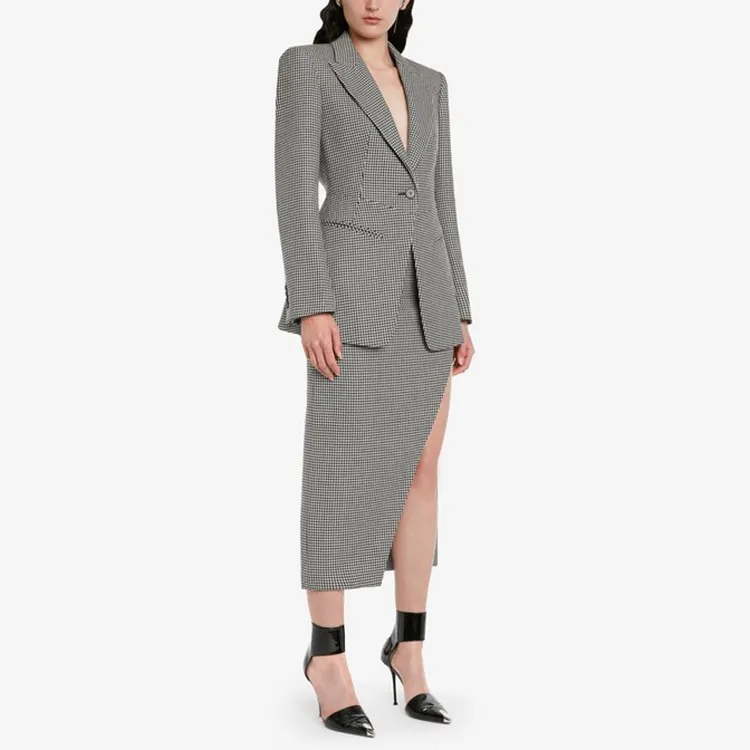 Alexander McQueen Business Suits Women's Black-3