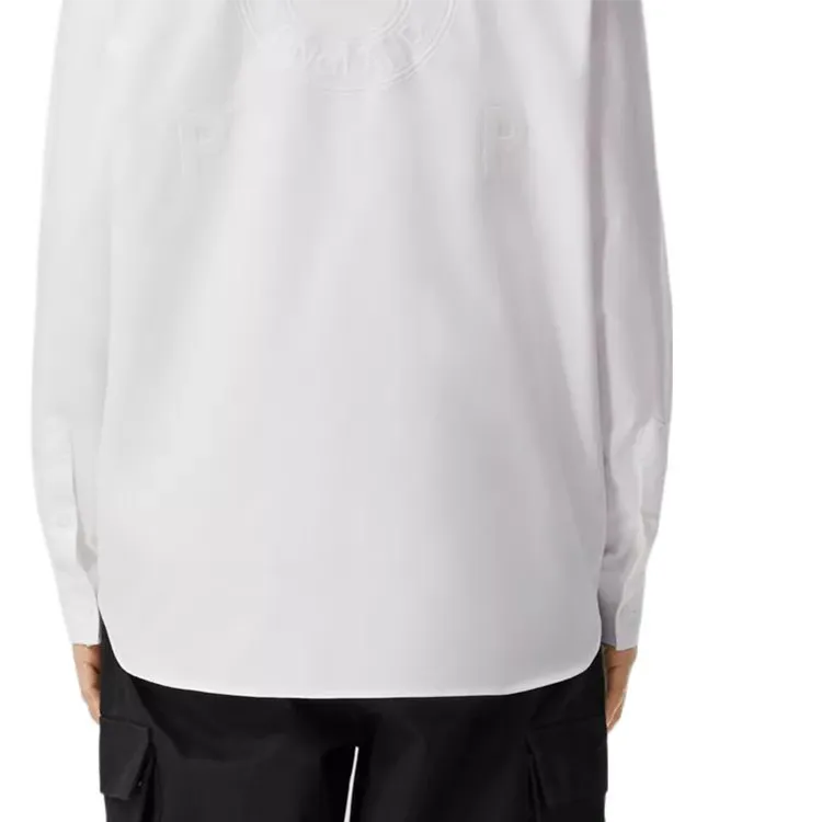 Burberry X Pop Trading Company Shirts Men White-1