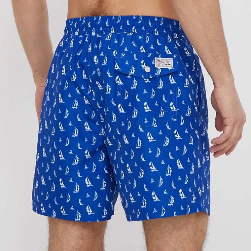 Polo Ralph Lauren Graphic Printed Drawstring Swim Shorts-3