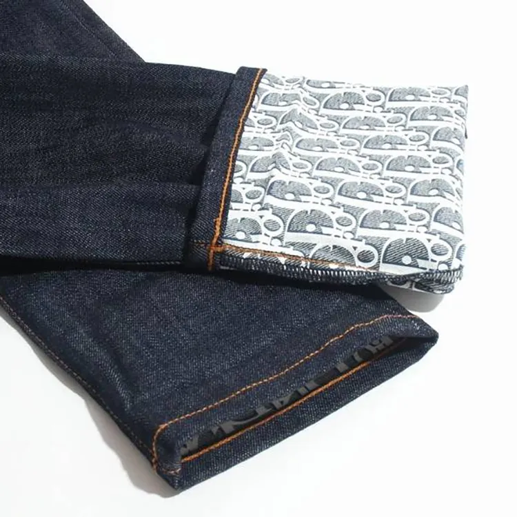 DIOR Jeans Men Blue-3