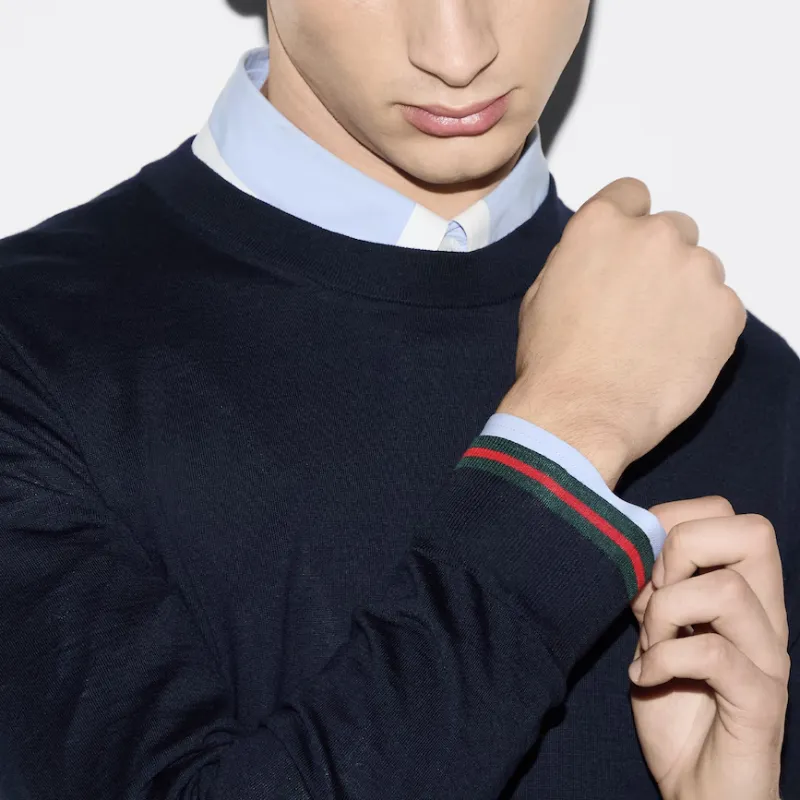 GUCCI Crewneck Knit Sweater-5