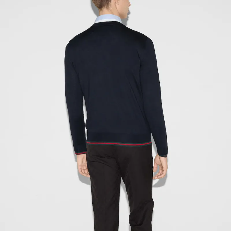GUCCI Crewneck Knit Sweater-4