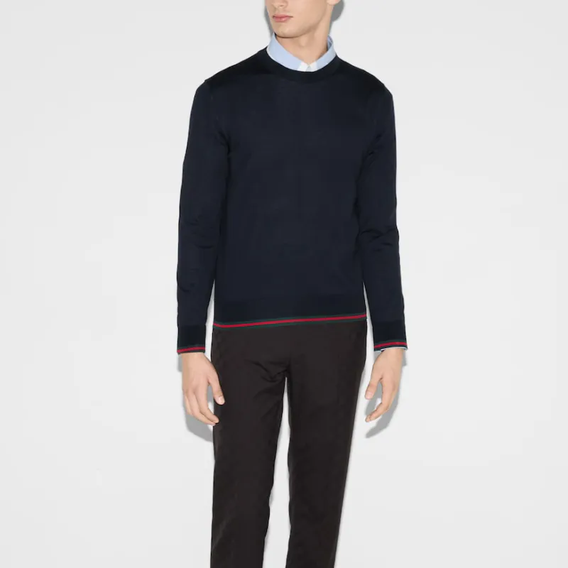 GUCCI Crewneck Knit Sweater-3
