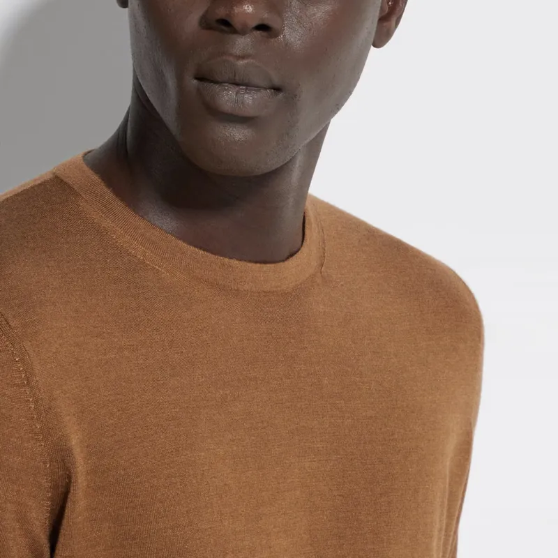 Ermenegildo Zegna Crewneck Knitted Jumper-4