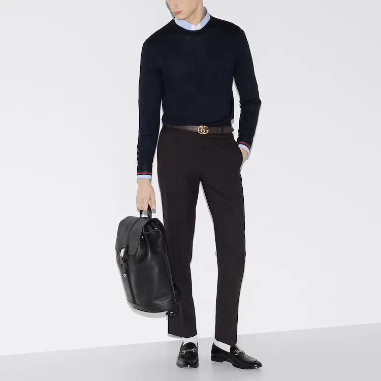 GUCCI Crewneck Knit Sweater-1