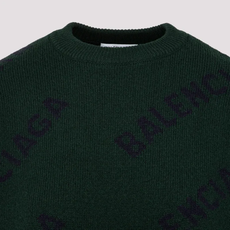 Balenciaga Sweater Women's Green-5