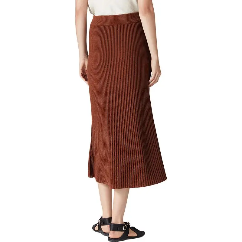 Loro Piana Ikeda Pleated Midi Skirt-2