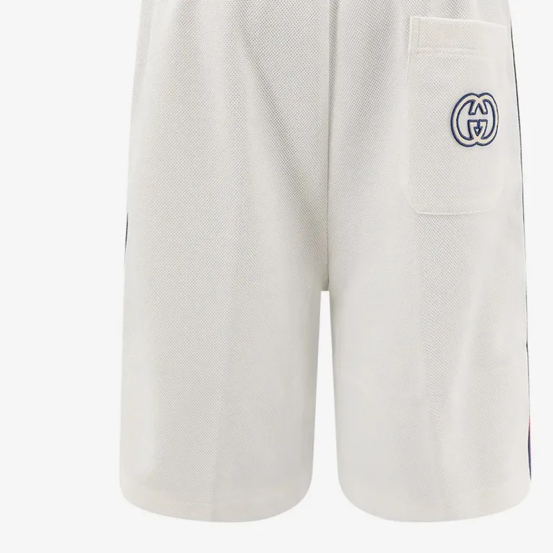 GUCCI SS24 Casual Shorts Men's White-4