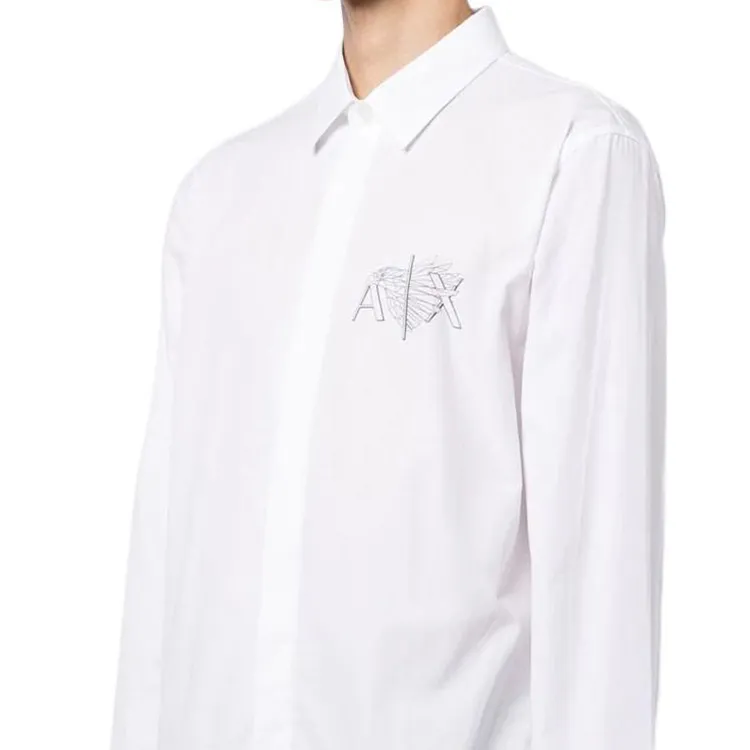 ARMANI EXCHANGEAE FW22 Shirt Men's White-4